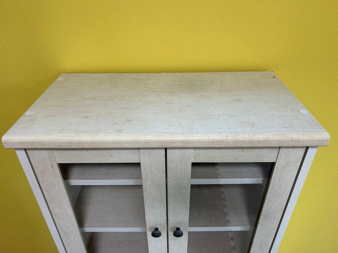 ニトリ　キャビネット　リズバレー　食器棚