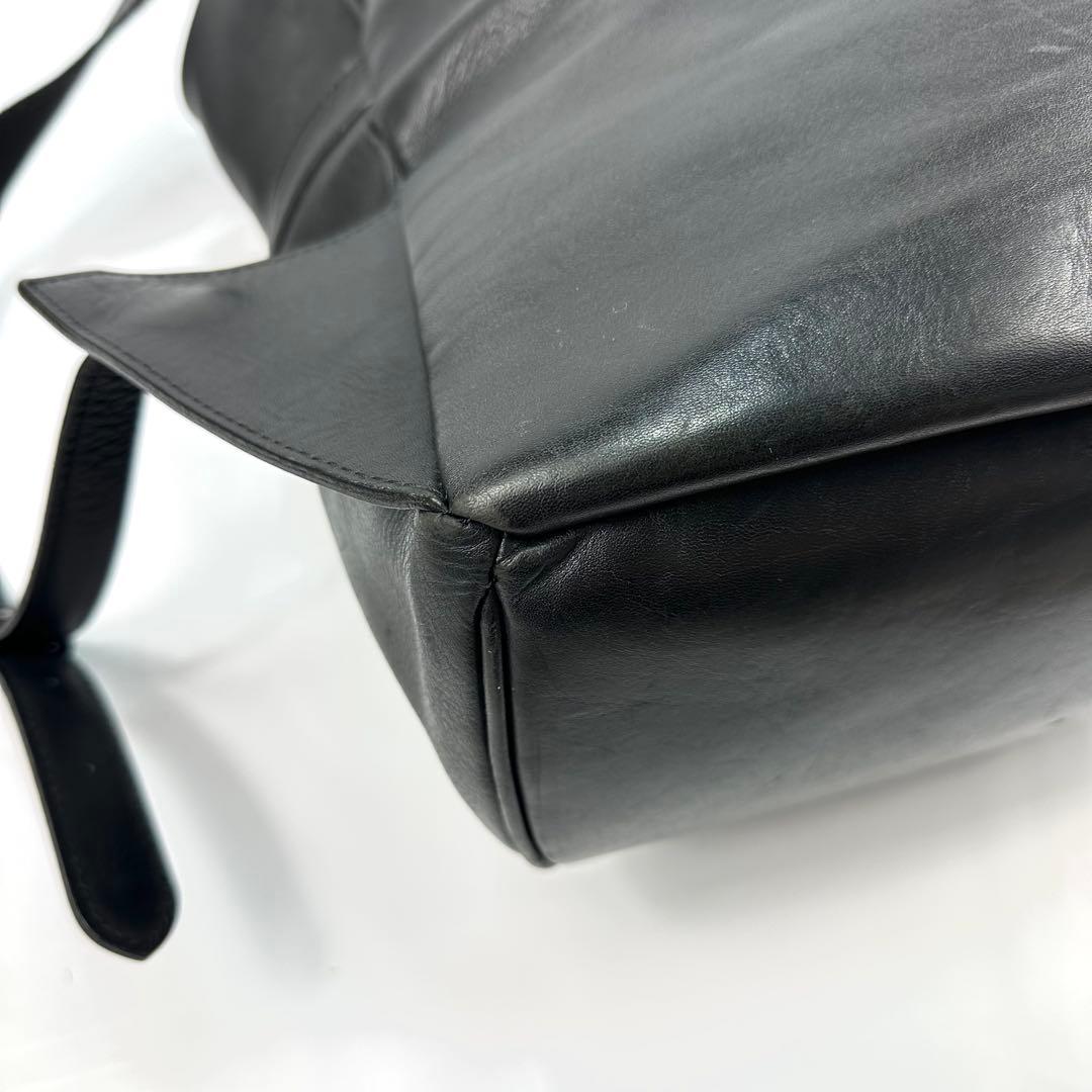 【専用】 ペッレモルビダ エスプローラ リュック バックパック レザー 黒 巾着