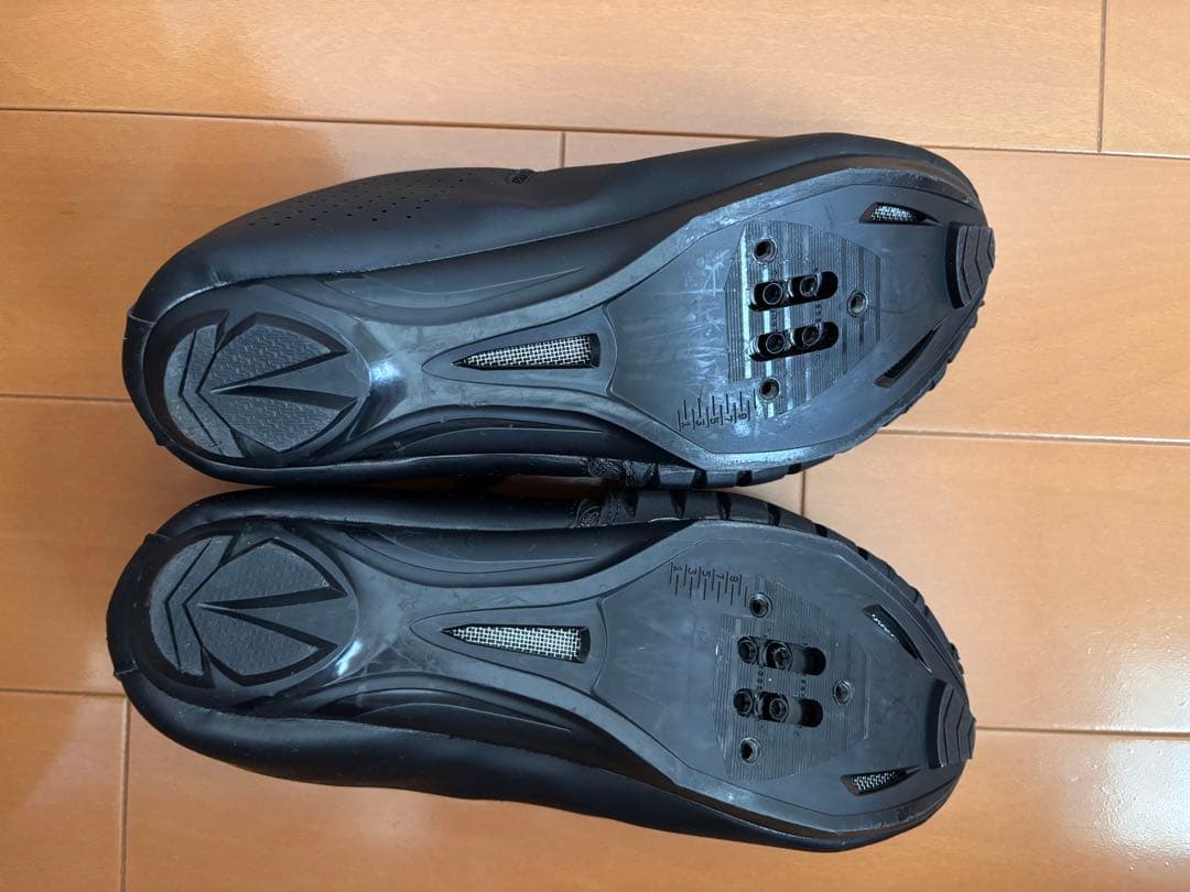 リンタマン、Lintaman Adjust ブラック ロードシューズ 40サイズ