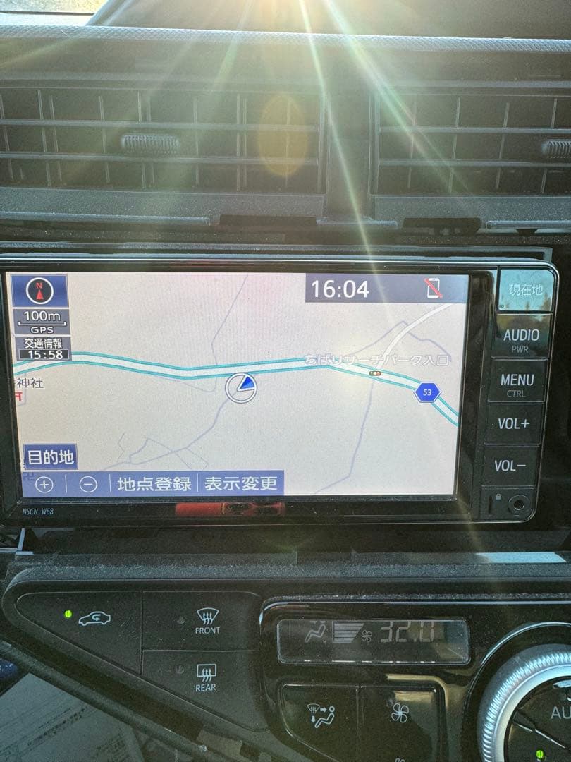 再値下げ　トヨタ純正ナビnscn-w68 地図2019 パネル交換ロック解除済み