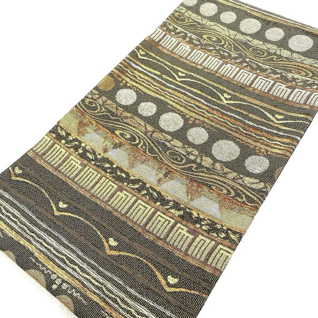 専用帯5114 ●誉田屋源兵衛謹製 高級 正絹 螺鈿細工 六通 袋帯