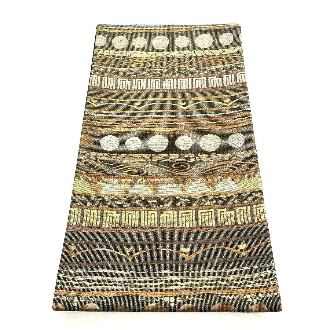 専用帯5114 ●誉田屋源兵衛謹製 高級 正絹 螺鈿細工 六通 袋帯