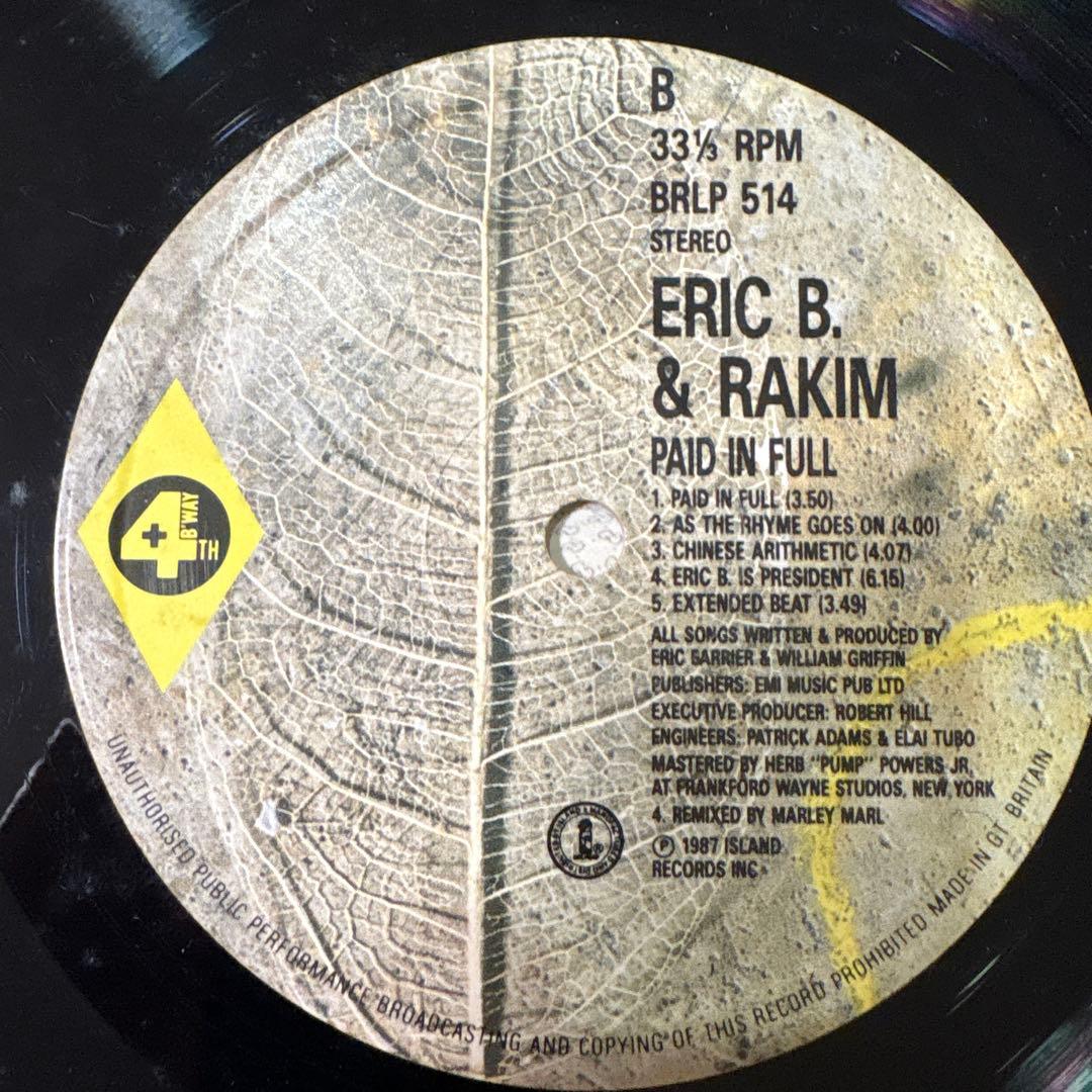 ERIC B. & RAKIM 3枚セット