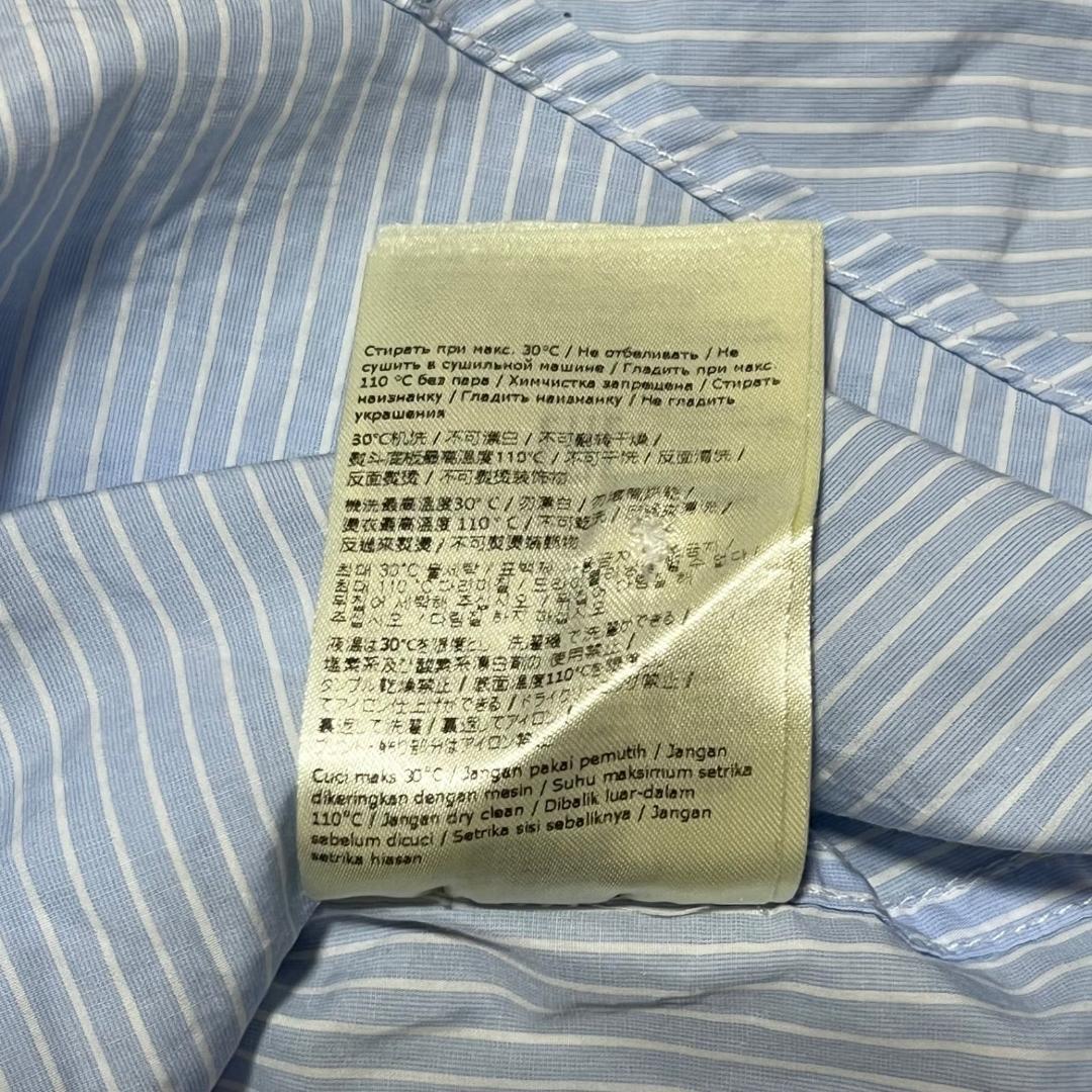 美品✨フェンディ キッズ ズッカ柄 長袖シャツ ストライプ 12A 152cm