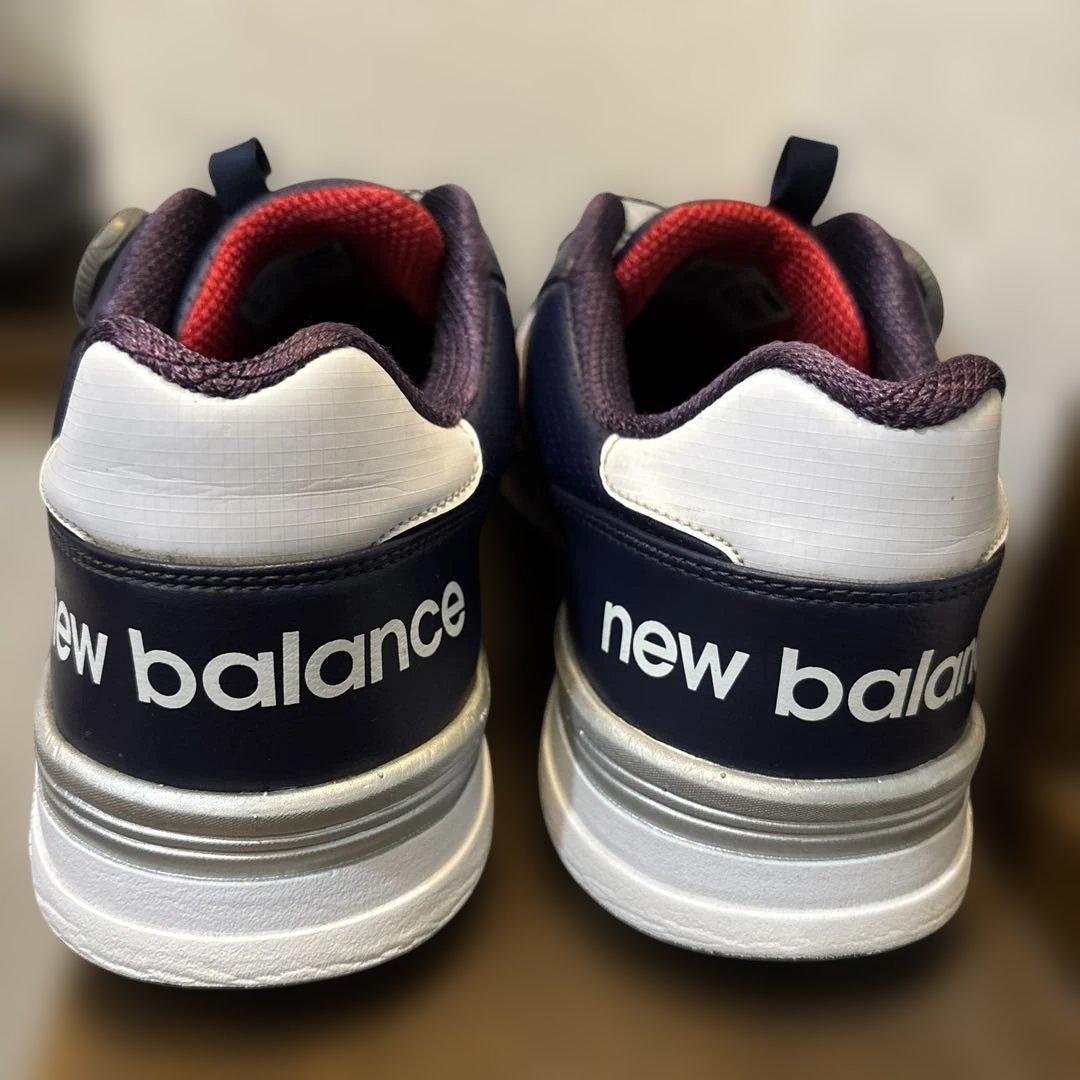 極美品　NEW BALANCE MGB574T2 ゴルフシューズ　27 BOA