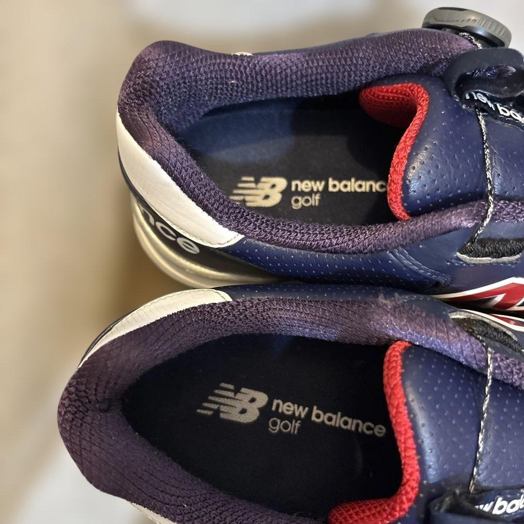 極美品　NEW BALANCE MGB574T2 ゴルフシューズ　27 BOA