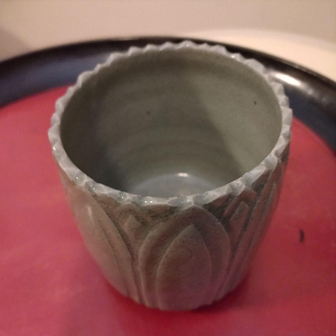 tsurushima　高麗青磁　ぐい呑み　向付け