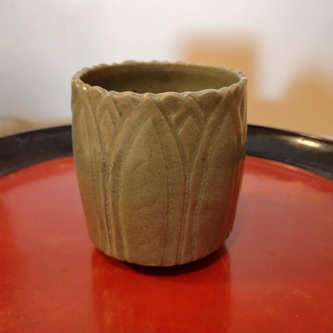 tsurushima　高麗青磁　ぐい呑み　向付け