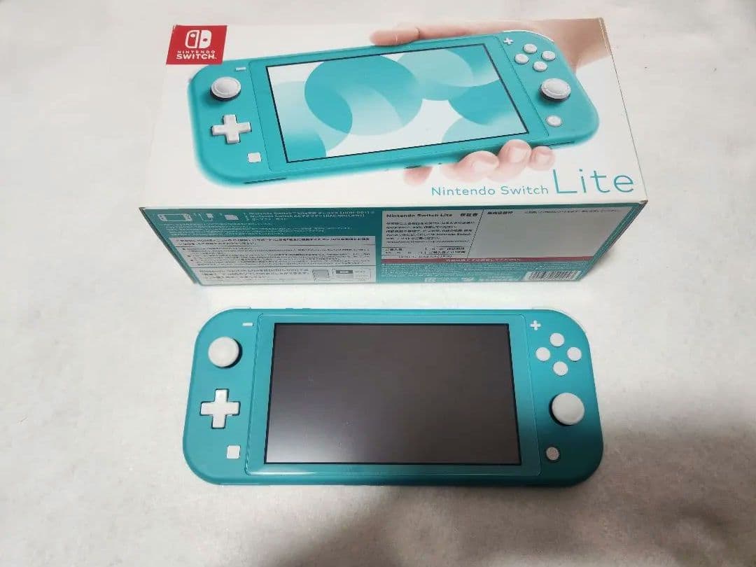 Nintendo Switch Lite ターコイズ ケース・保護フィルム付き