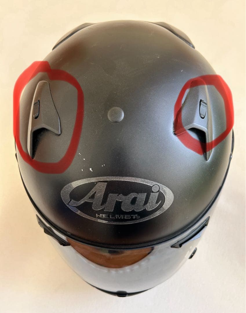 中古Arai Astro IQ アライ アストロIQ ヘルメット マットブラック