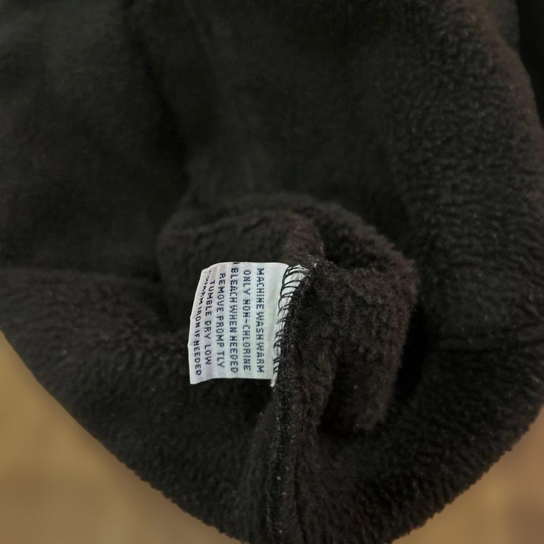 Polo Ralph Laurenブラックパーカー 刺繍 レッド