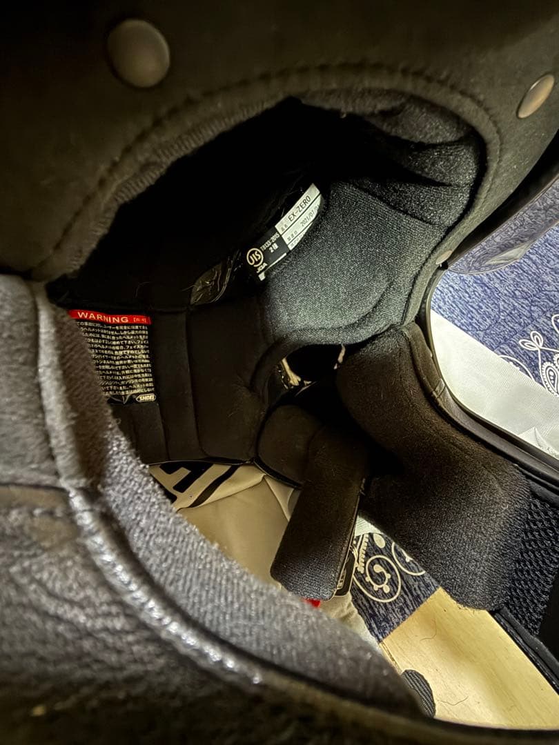 祝日限定値引き！！SHOEI-EX.ZERO フルフェイス サイズM-57cm