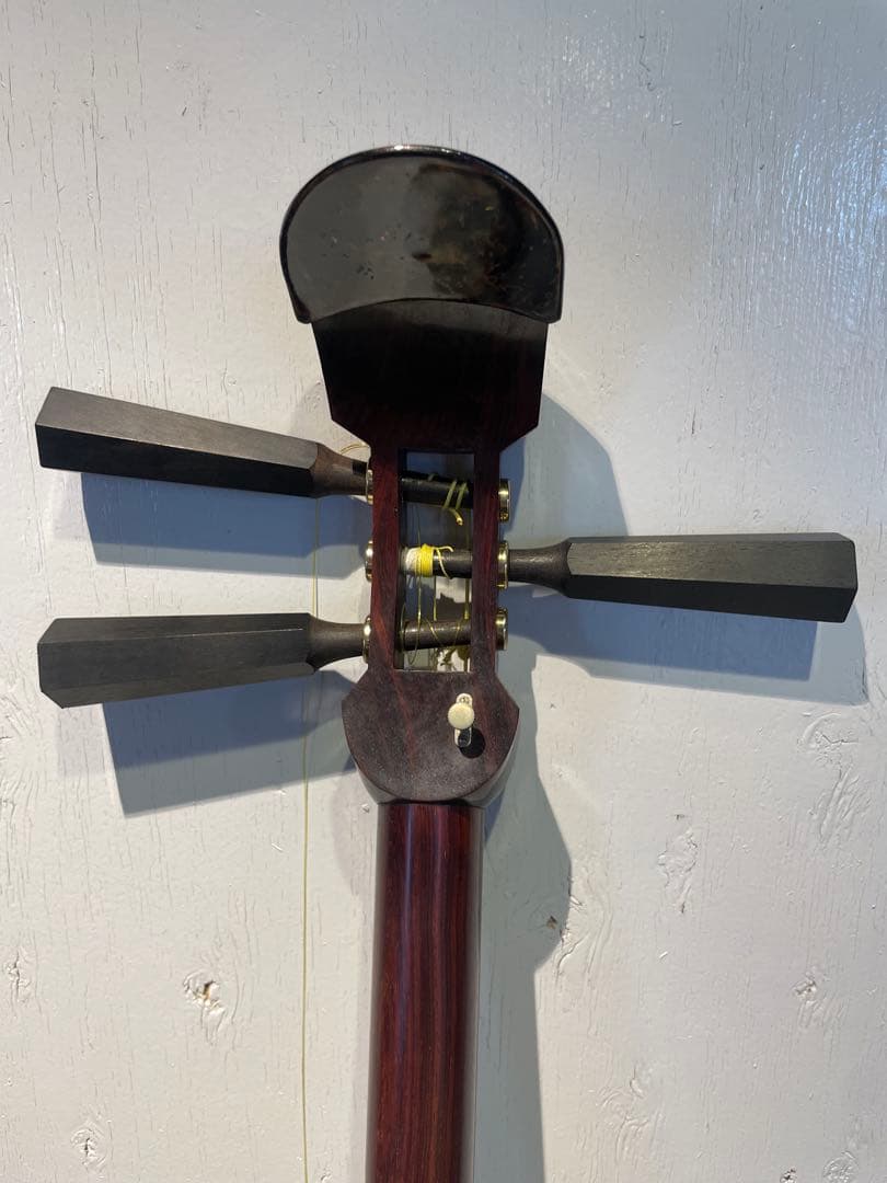 三味線　ケース付き　袋　和楽器　趣味　機材　年代物