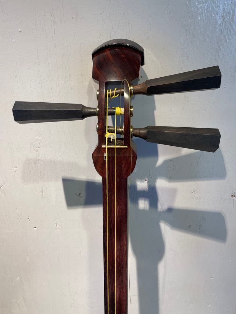 三味線　ケース付き　袋　和楽器　趣味　機材　年代物