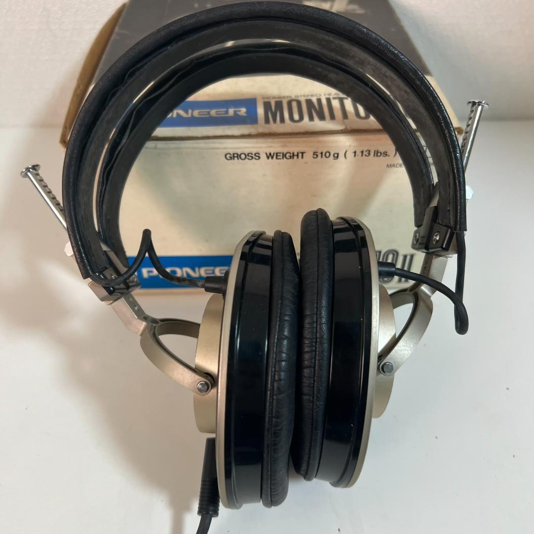 【希少/レトロ】Pioneer MONITOR 10 II ヘッドホン 元箱付