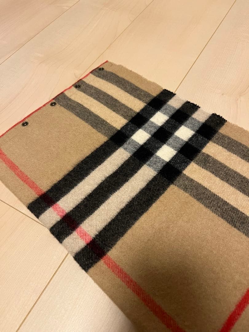 バーバリーチルドレン　スヌード　ネックウォーマー　マフラー　カシミア100％