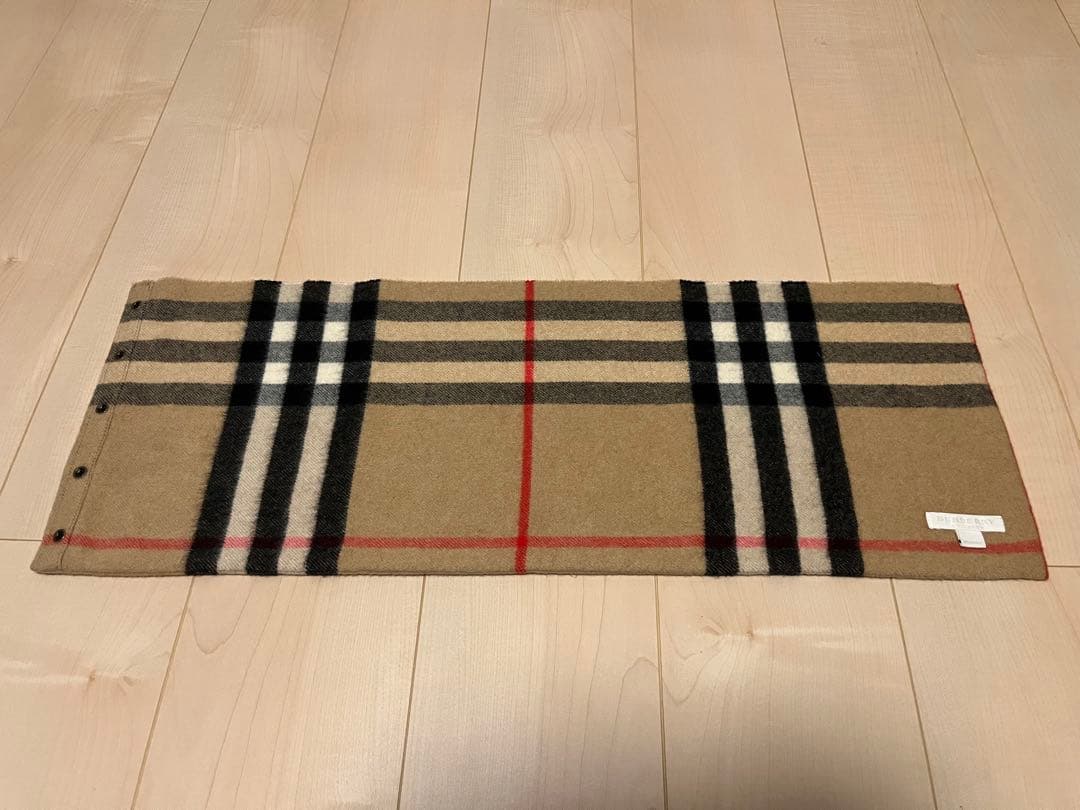 バーバリーチルドレン　スヌード　ネックウォーマー　マフラー　カシミア100％