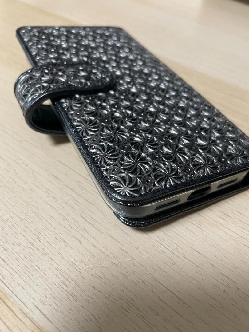 HIROKO HAYASHI　ジラソーレ　手帳型スマホケース【ブラック】