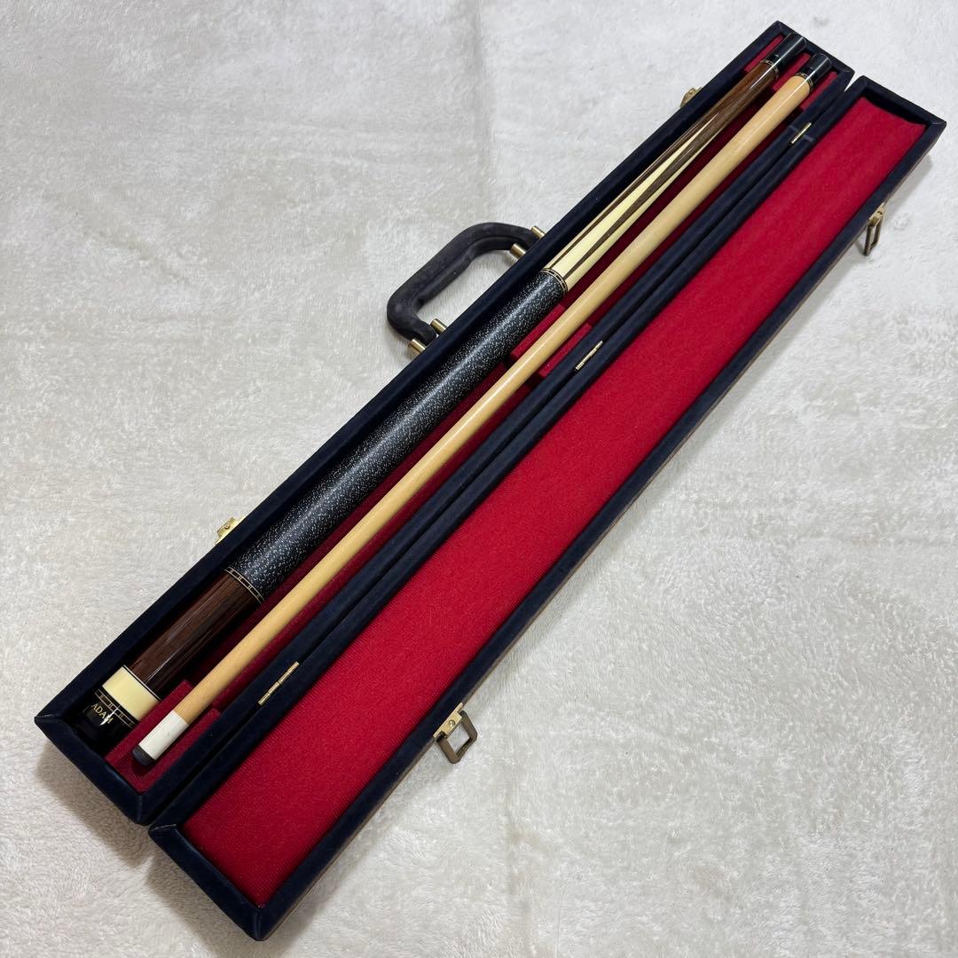 【美品】Adam アダム オールド レトロ キュー ビリヤード 当時物