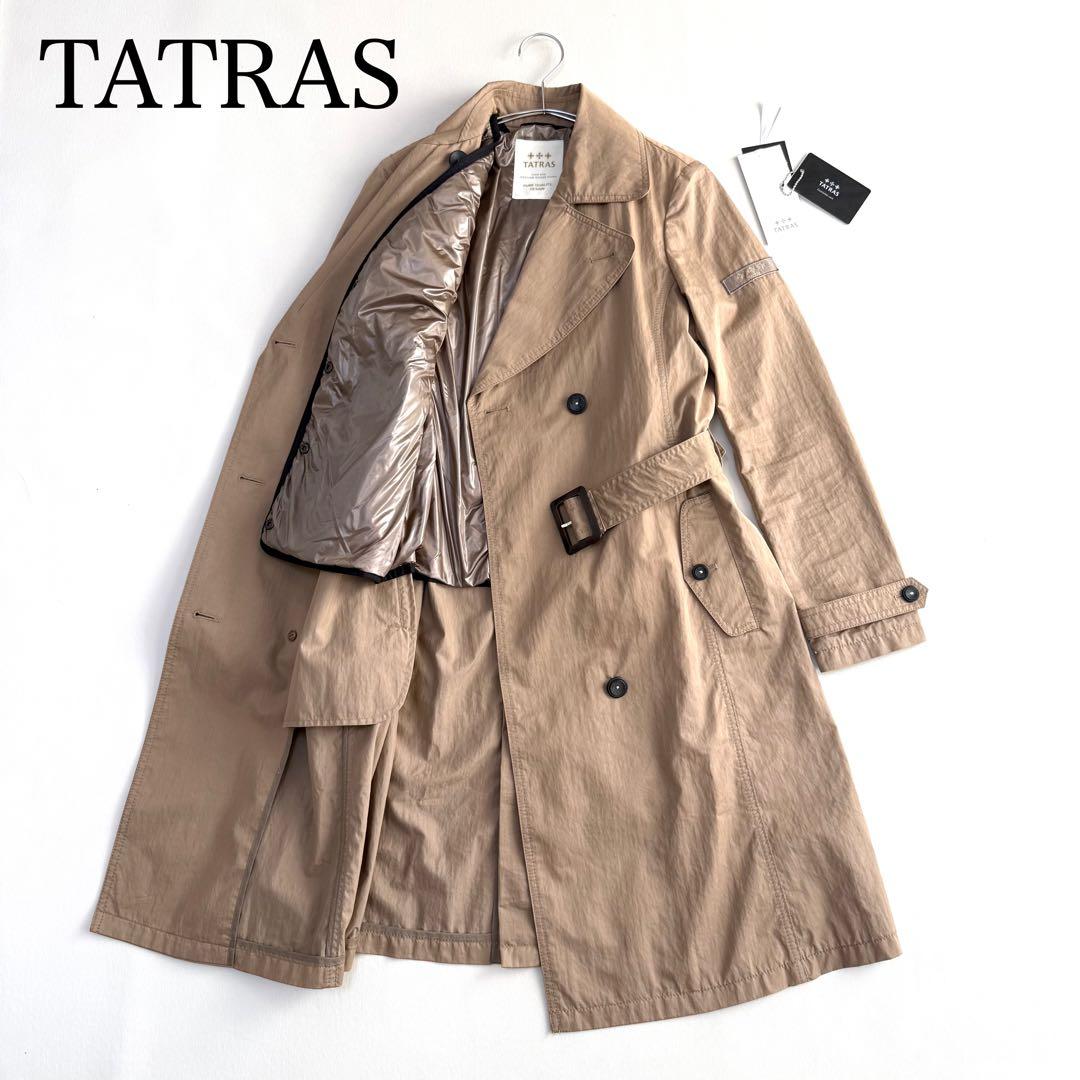 美品✨タトラス✨3wayナイロンコート　ダウンライナー　ブラウン　サイズM