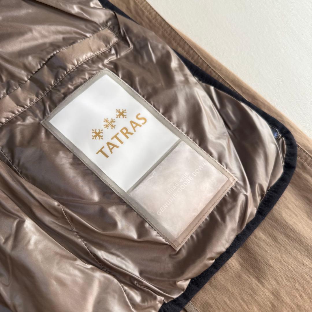 美品✨タトラス✨3wayナイロンコート　ダウンライナー　ブラウン　サイズM