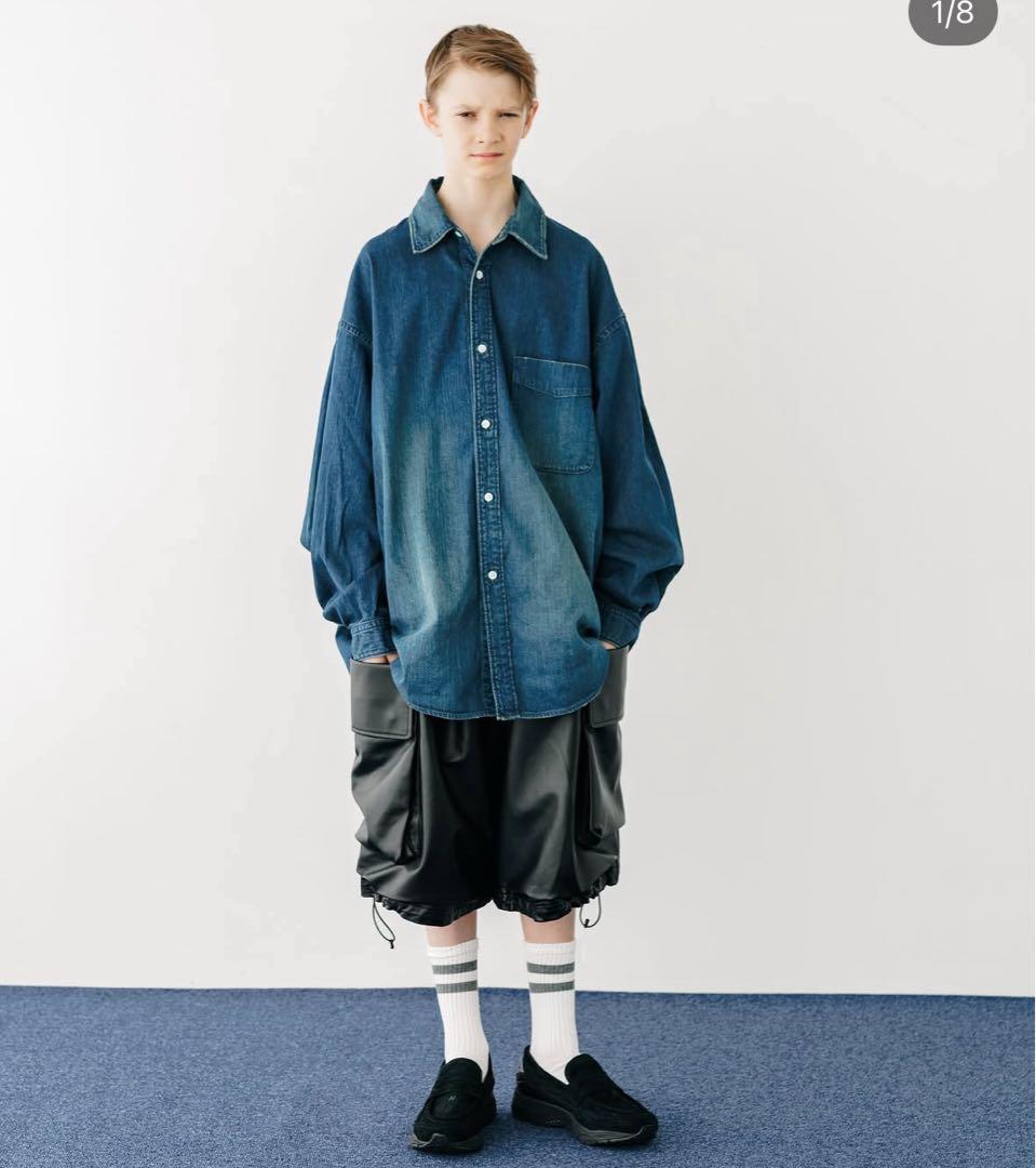 パンツ CLESSTE Leather City Military Half Pants