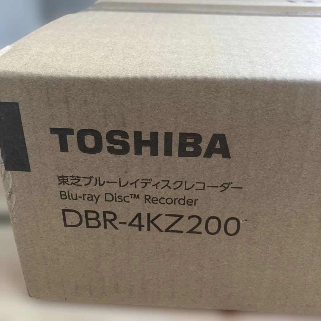 ◆新品保証付◆レグザ 4K ブルーレイディスクレコーダー DBR-4KZ200