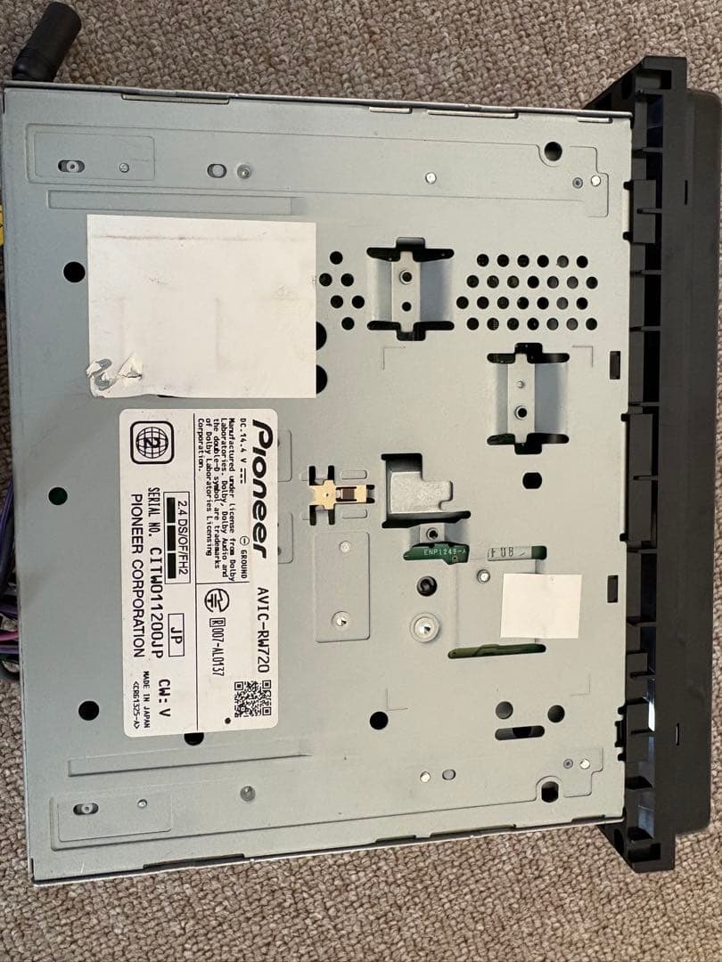 ★CarrozzeriaPioneerカーナビAVIC-RW720★地図2022