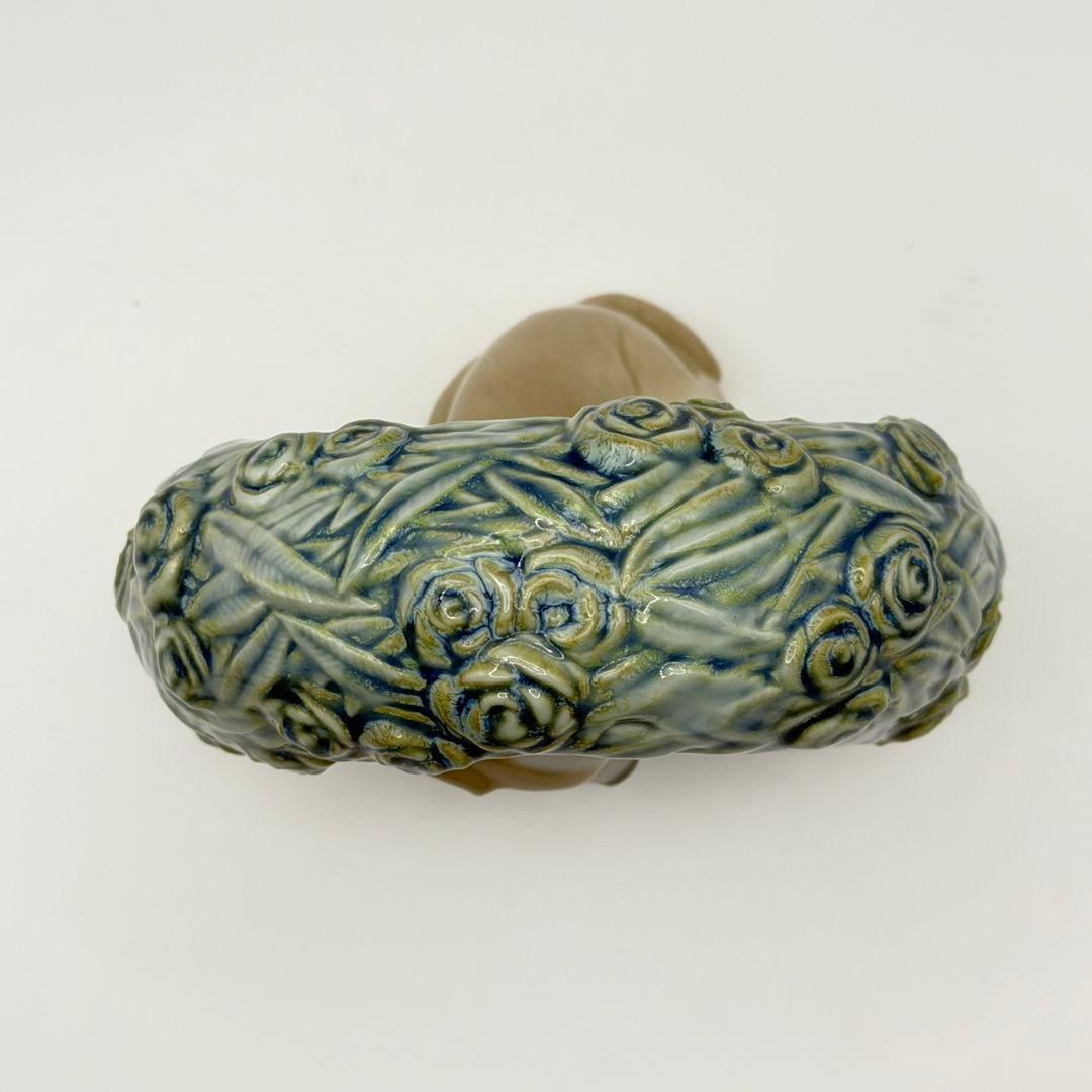 廃盤☆リヤドロ ナチュラルフレーム 仔犬 PUPPY 置物 陶器 LLADRO