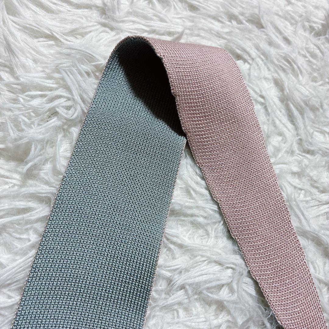 v8 ⭐️エルメス HERMES ニットタイ 4WAY Hロゴ刺繍