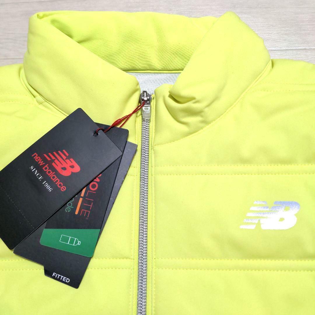 再再再値下新品ニューバランス　中綿ジャケット2 イエロー定価23100円防風撥水
