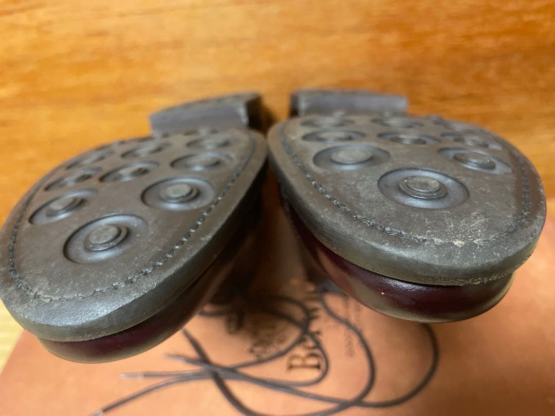 【美品】バーウィック 3577 ストレートチップ UK7 ダイナイトソール