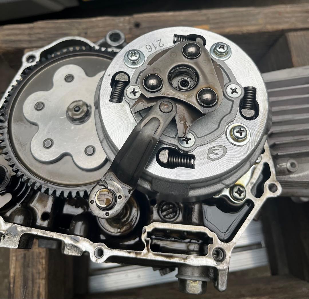 リトルカブ AA01E 実働 エンジン ボアアップ　強化ポンプ 強化クラッチ