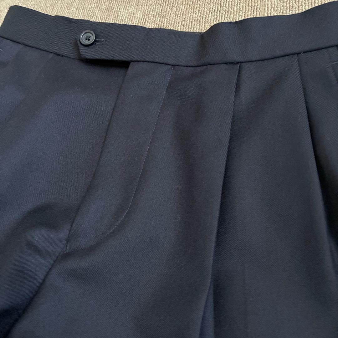 値下げ依頼 ブルックスブラザーズ ウールスラックス マディソン 30 カノニコ