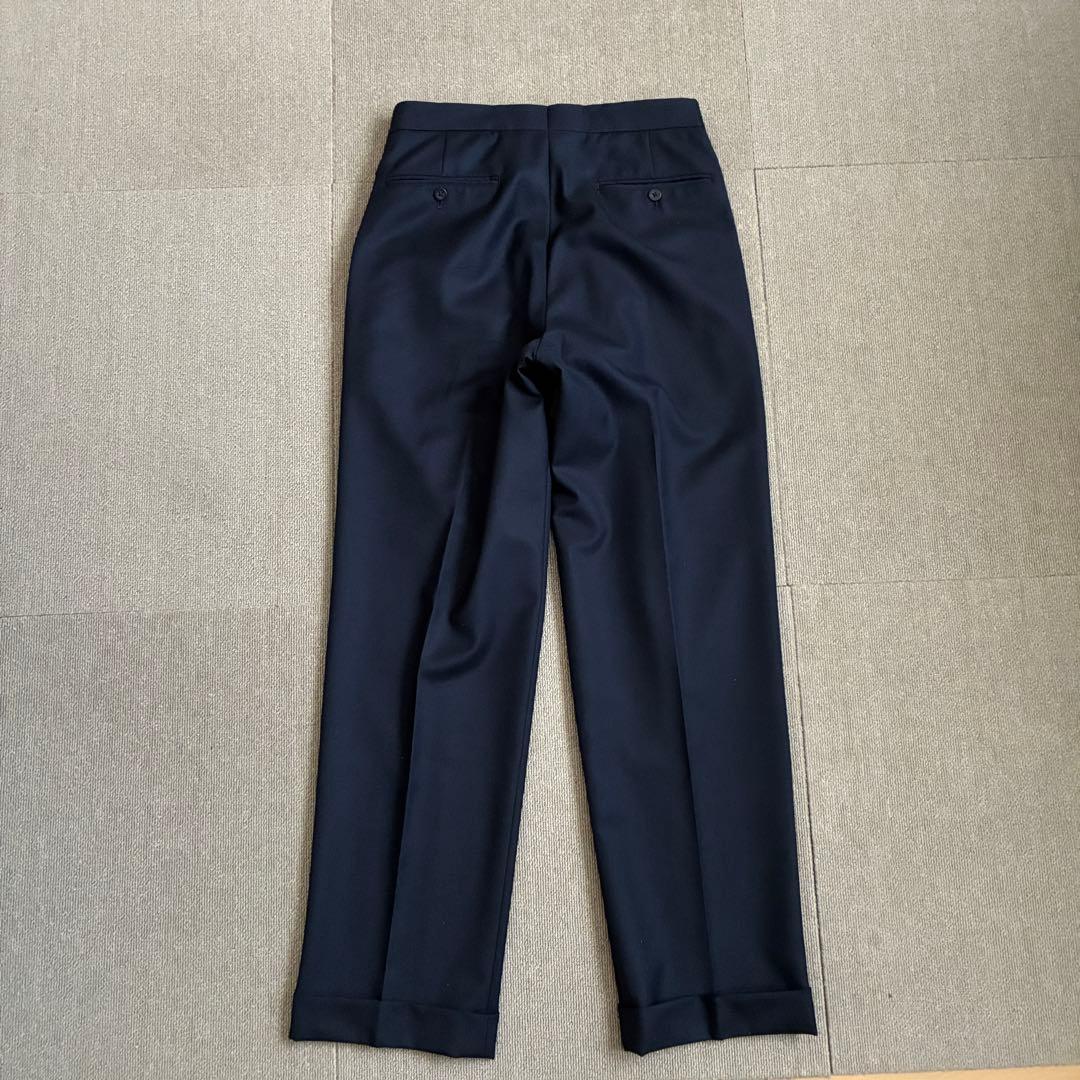 値下げ依頼 ブルックスブラザーズ ウールスラックス マディソン 30 カノニコ