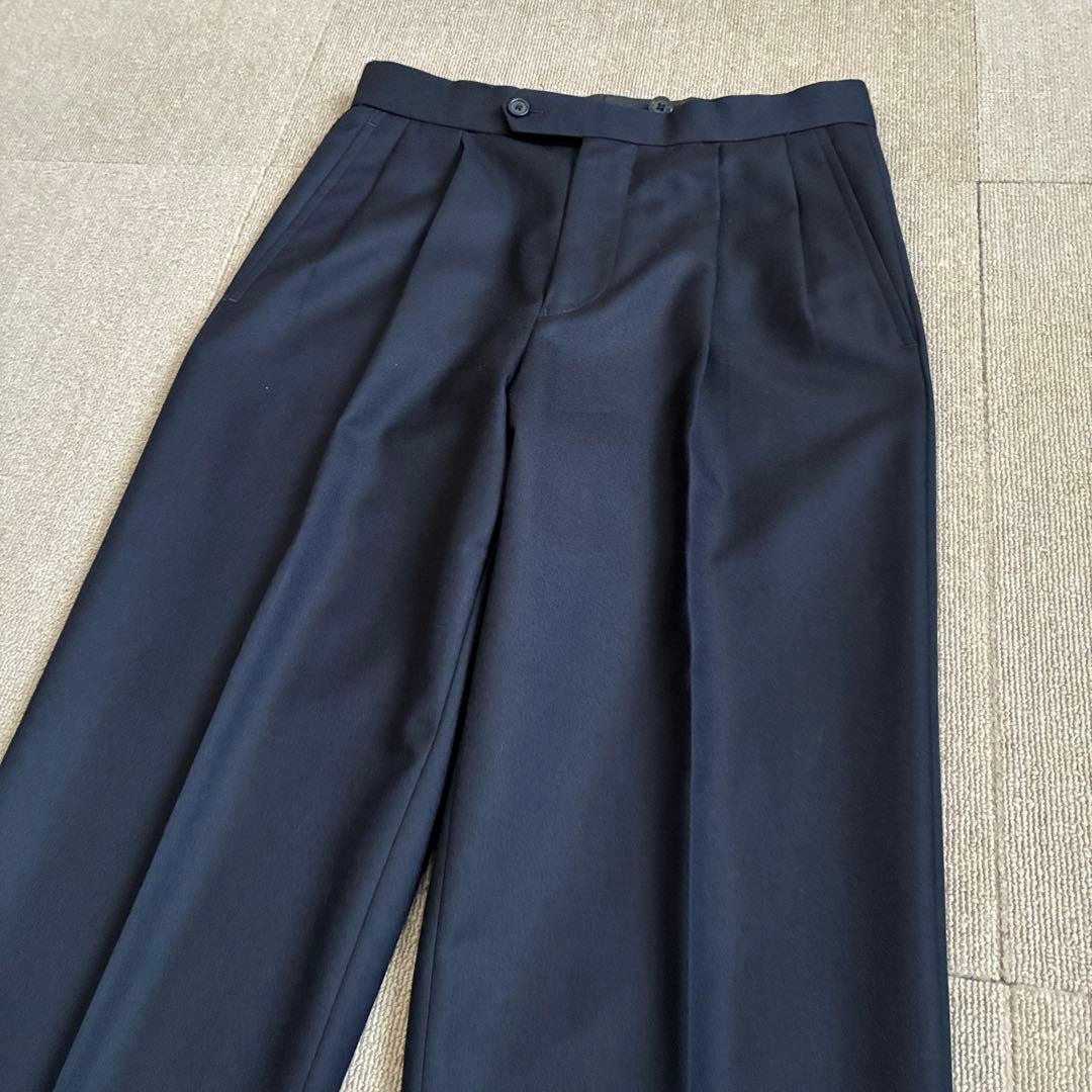 値下げ依頼 ブルックスブラザーズ ウールスラックス マディソン 30 カノニコ