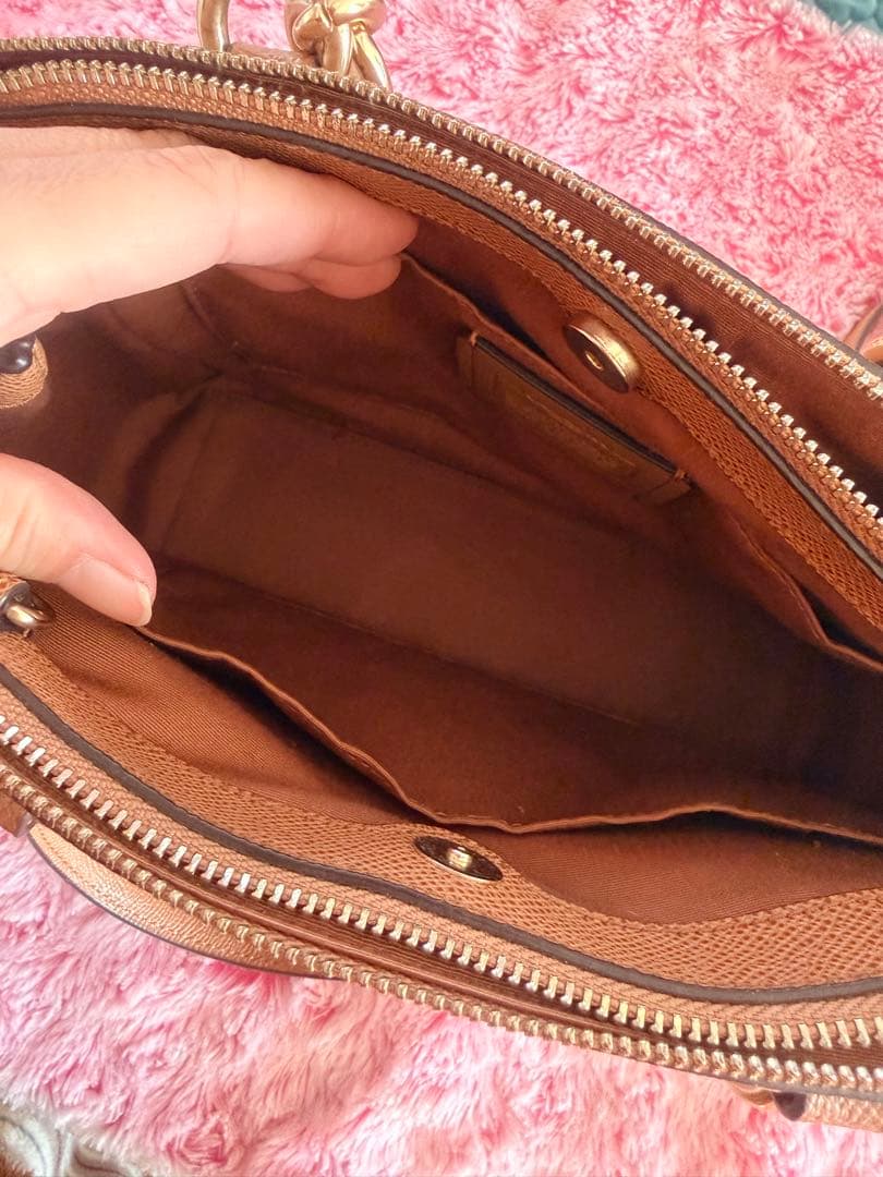 COACH ショルダーバッグ ベージュ