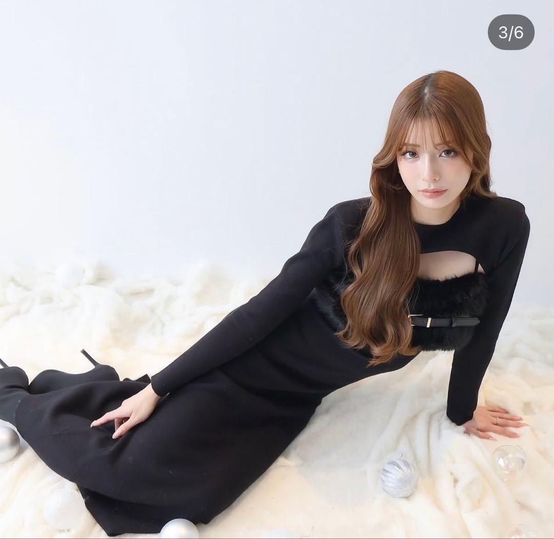 ワンピース Randy Fluffy mermaid ensemble dress