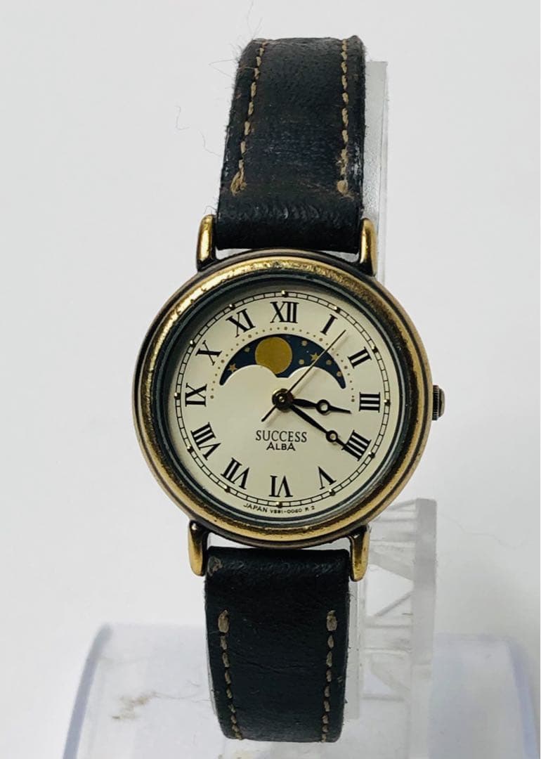 SEIKO ALBA SUCCESS V891-0050 ムーンフェイズ
