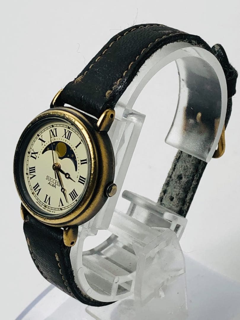 SEIKO ALBA SUCCESS V891-0050 ムーンフェイズ