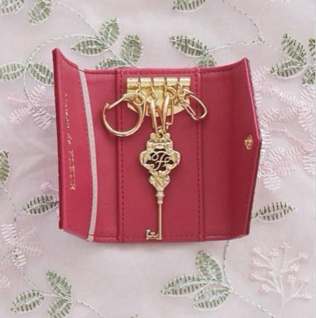 【新品】Maison de FLEURꕤエナメルモノグラムキーケース