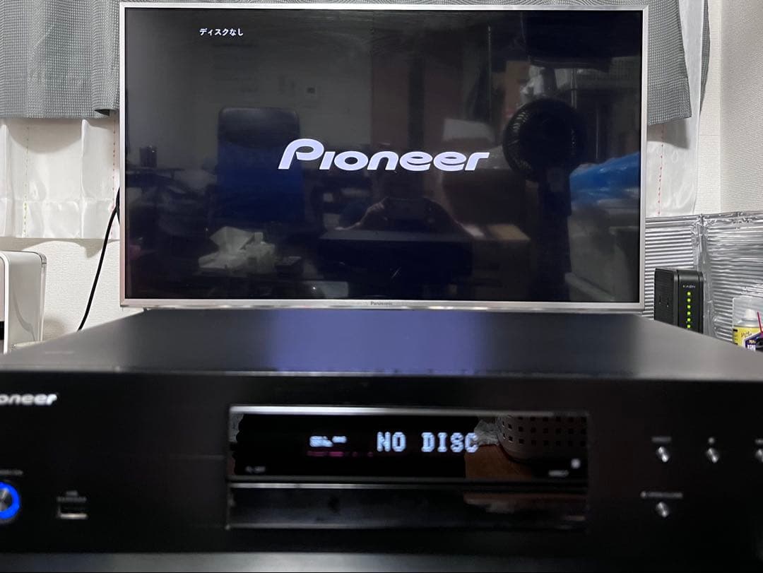 稼働品　リモコン付　パイオニア　SACD/ブルーレイプレイヤー　BDP-LX58