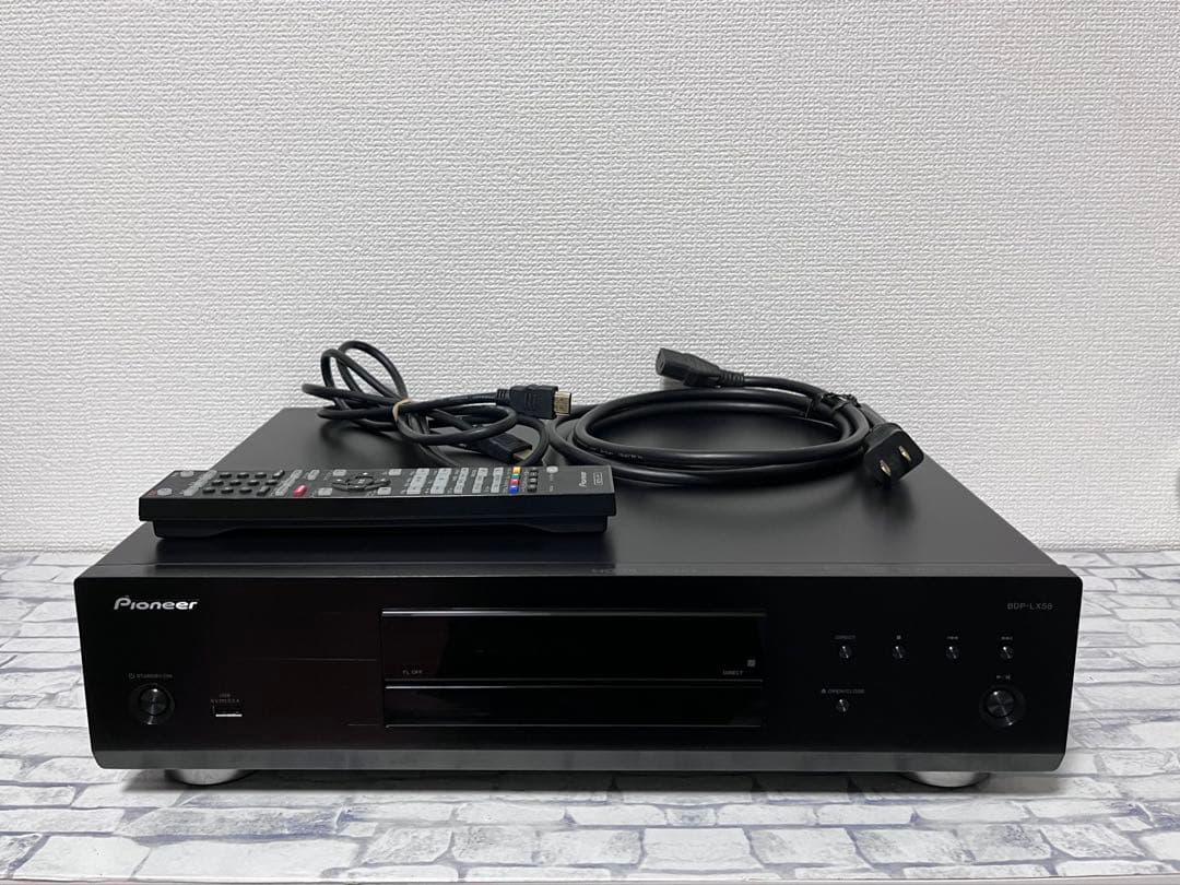 稼働品　リモコン付　パイオニア　SACD/ブルーレイプレイヤー　BDP-LX58
