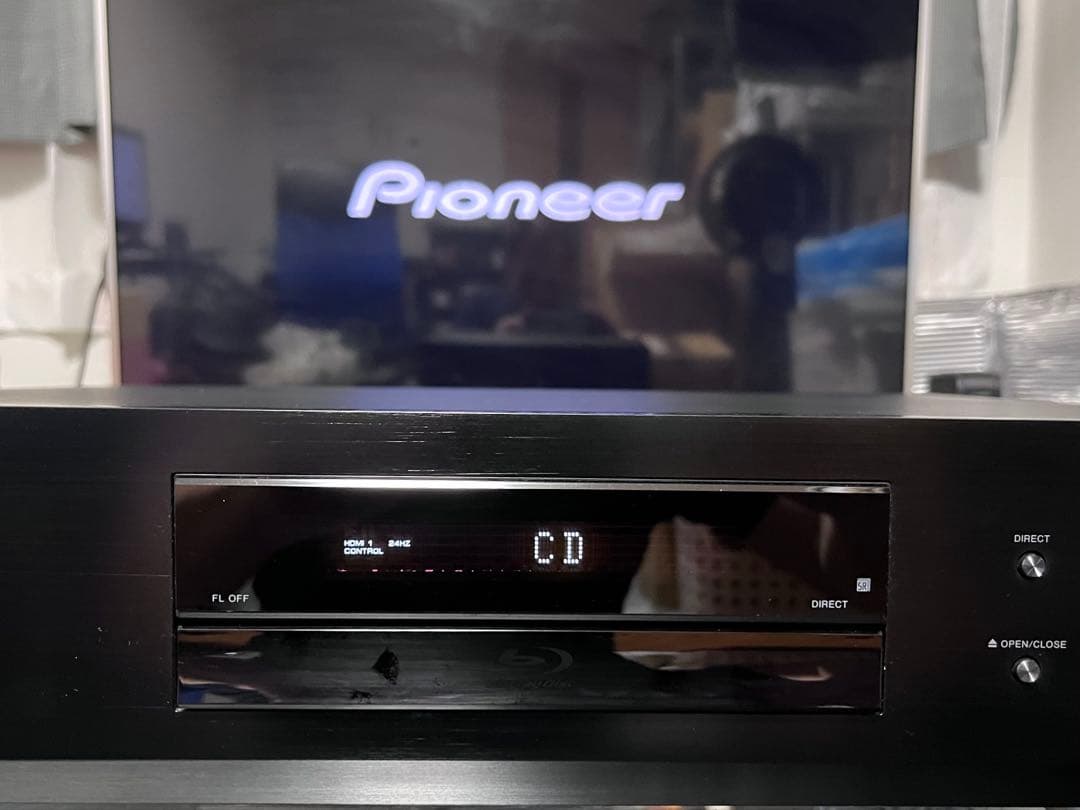 稼働品　リモコン付　パイオニア　SACD/ブルーレイプレイヤー　BDP-LX58