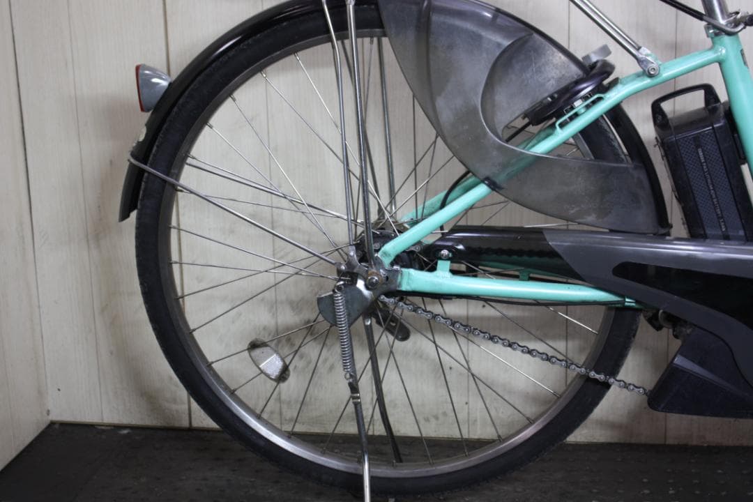 電動アシスト自転車 ミントカラー シティタイプ