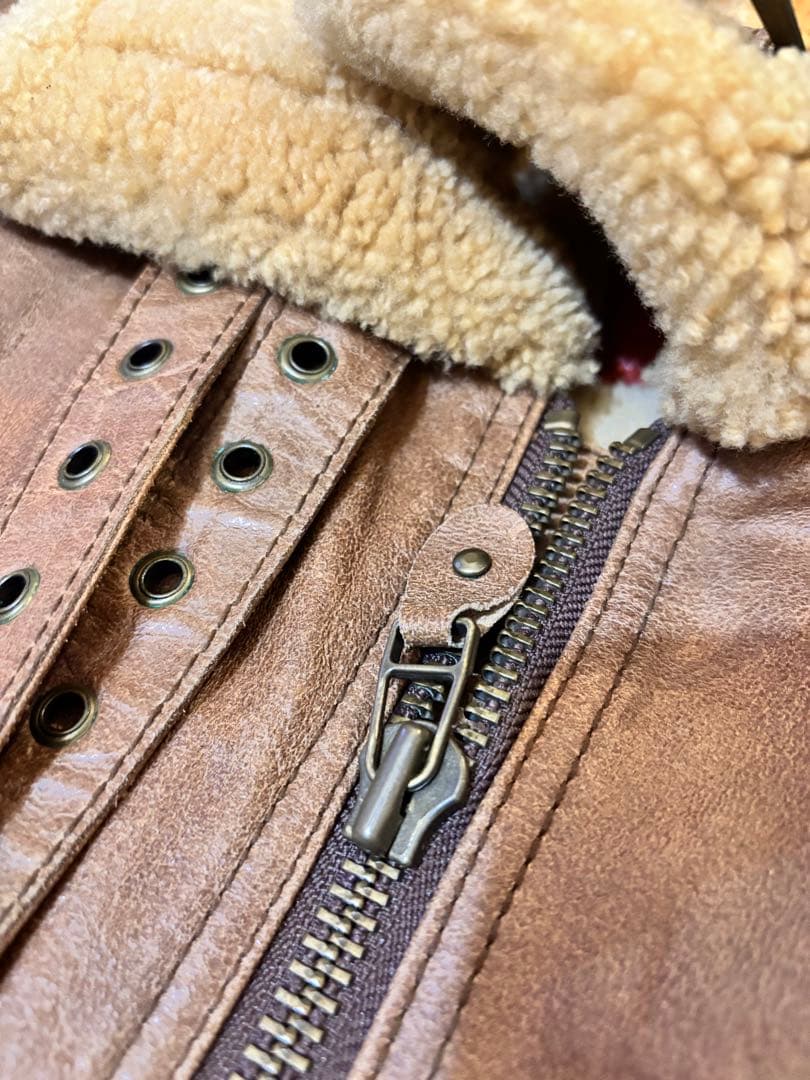 AVIREX アビレックス B-3 B-6 フライトジャケット ビンテージレザー