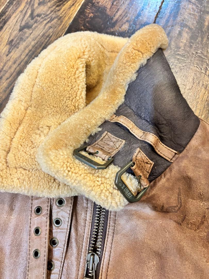 AVIREX アビレックス B-3 B-6 フライトジャケット ビンテージレザー