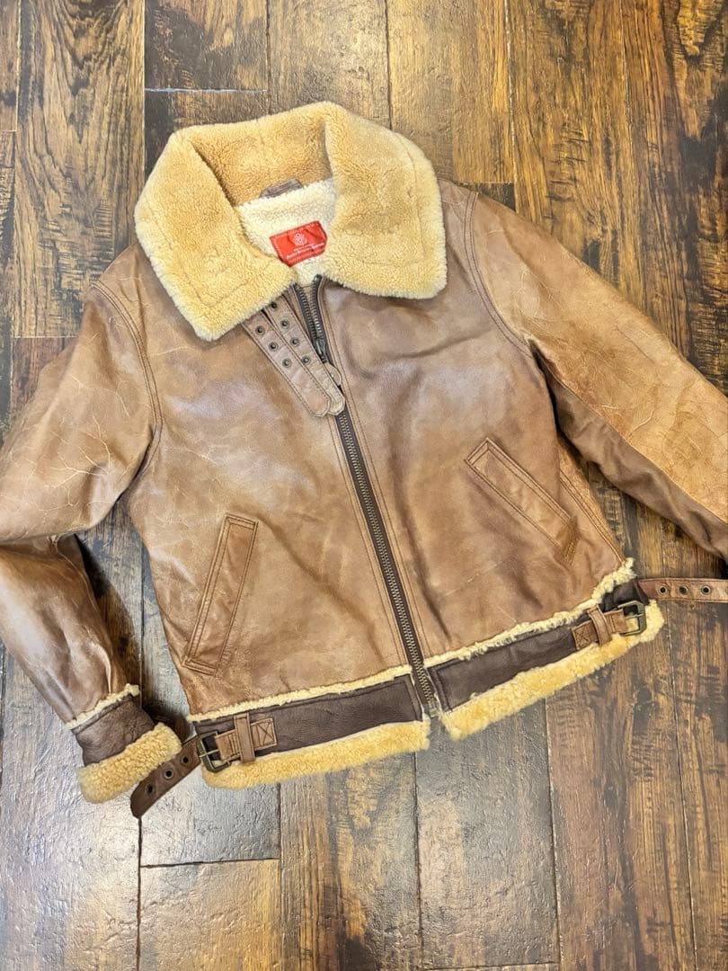 AVIREX アビレックス B-3 B-6 フライトジャケット ビンテージレザー
