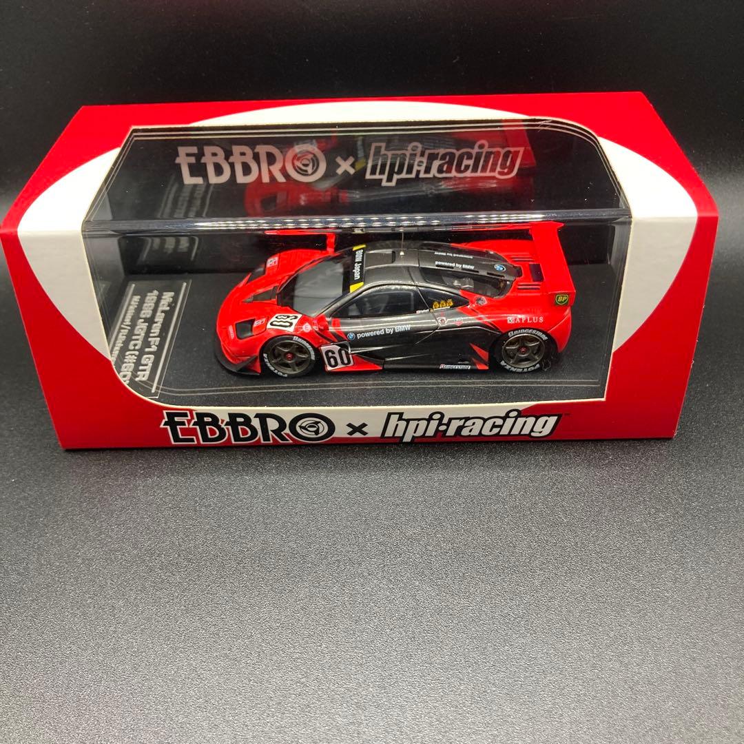 ミニカー hpi racing1/43McLaren F1 GTR1996JGTC #60