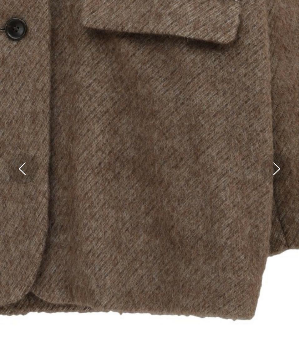 値下げ中！manof シャギーテーラードジャケット